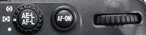AE-L/AF-L AF-On Buttons