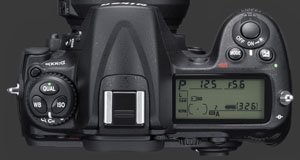 Nikon D300S Top