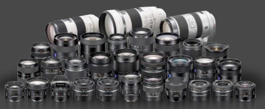 Sony Alpha Lenses