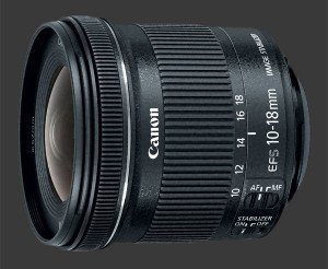 Canon EF-S 10-18mm F/4.5-5.6 IS STM
