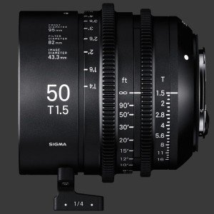 Sigma Cine 50mm T/1.5