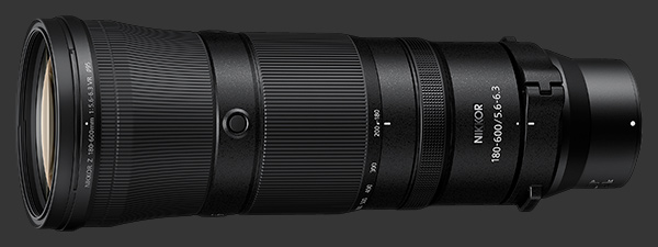 Nikkor Z 180-600mm F/5.6-6.3 VR Lens