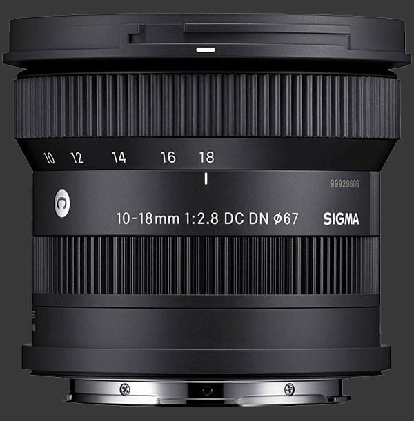 Sigma C DN 10-18mm F/2.8 DC