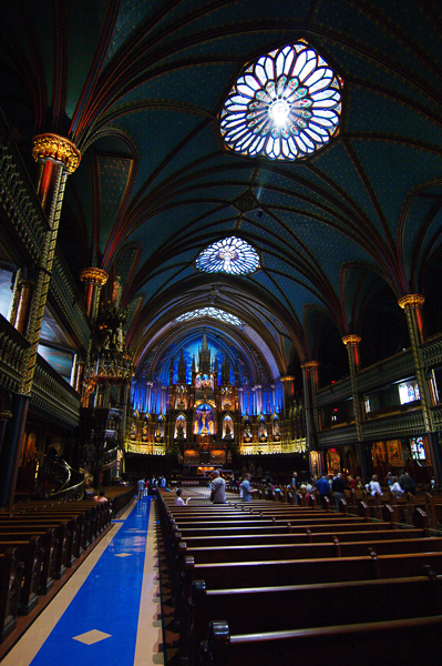 Notre Dame Church - Montreal