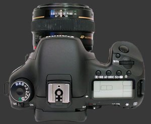 Canon EOS 7D Top-View