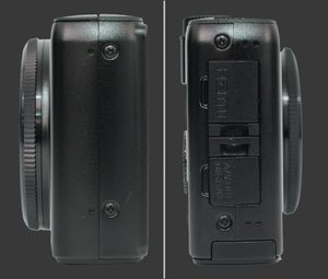 Canon Powershot S90 Sides