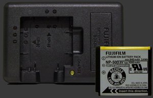 Fuji F200 Battery and Charger