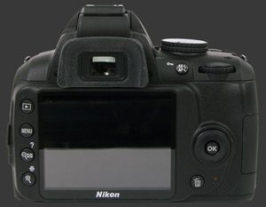 Nikon D3000 Back