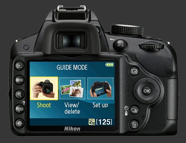 Nikon D3200 Back