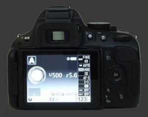 Nikon D5100 Back