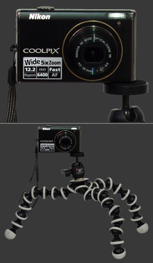 Nikon Coolpix S640 on Joby Gorillapod
