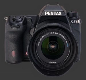 Pentax K-5 Front View