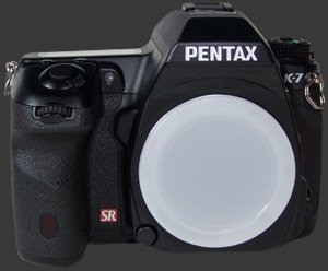 Pentax K-7 Front View