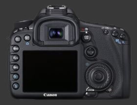 Canon EOS 7D Back