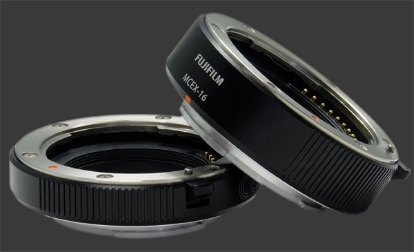 Fuji MCEX-11 and MCEX-16 Macro Extension Tubes