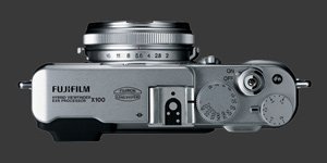 Fuji Finepix X100 Top View