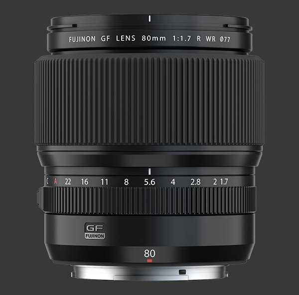 Fujifilm GF80mm F/1.7R WR