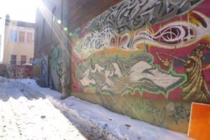 Graffiti and Light Rays