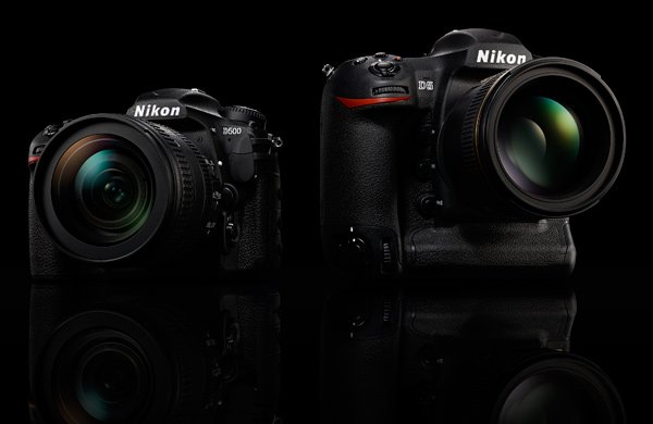 Nikon D500 and D5