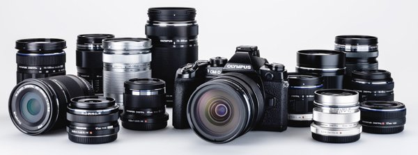 Olympus OM-D E-M1 plus Micro Four-Thirds lineup