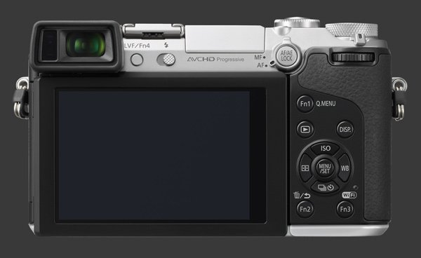 Panasonic Lumix DMC-GX7 Back