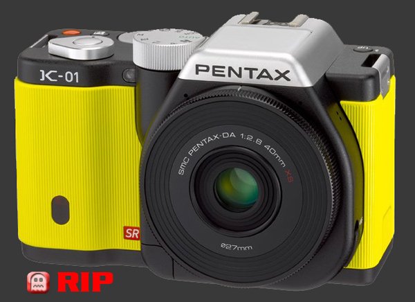 Pentax K-01 RIP